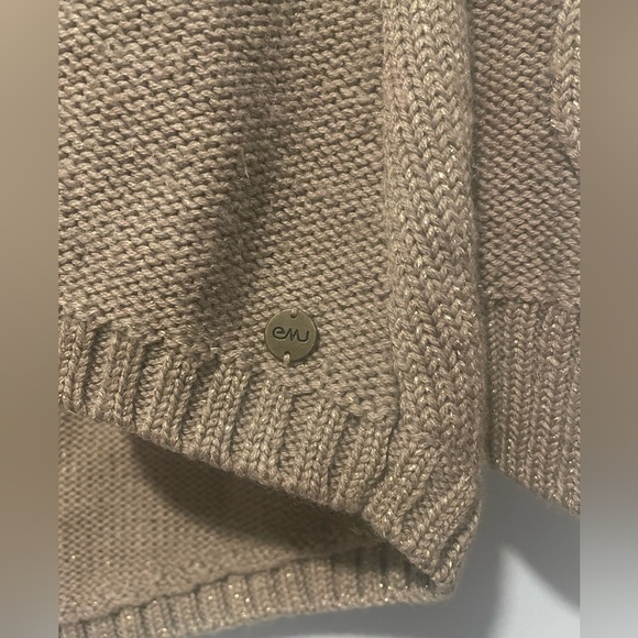 Woolmark Brand. Merino Wool Sparkle high low sweater in size medium - Picture 2 of 6